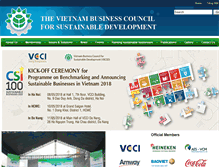 Tablet Screenshot of en.vbcsd.vn